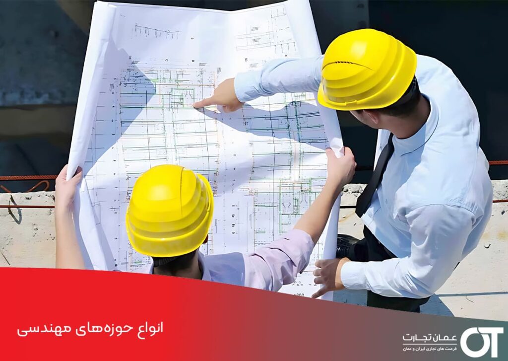 انواع حوزه_های مهندسی